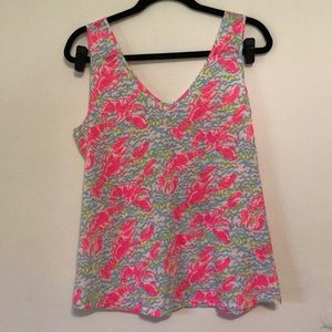 Lilly Pulitzer Gigi top in Lobstah Roll 🦞